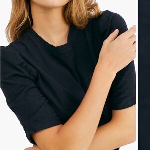 Free People Classic Black Women's Top